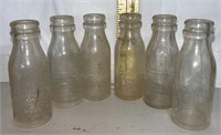 4 Thomas Edison Battery Oil Clear Glass
