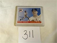 2008 Topps Mickey Mantle Card
