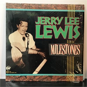 JERRY LEE LEWIS MILESTONES VINYL RECORD LP