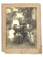 Multi-Generational Family Portrait Photograph
