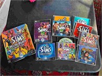 Grouping of Sims PC Games