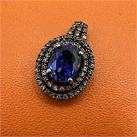 STERLING SILVER BRILLIANT GEMSTONE PENDANT UPDATE