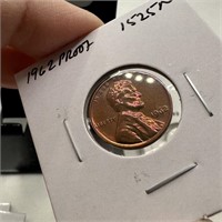 1962 PROOF MEMORIAL PENNY CENT TONED