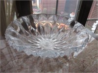 JG Durand Crystal serving bowl