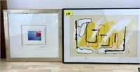 Signed Art - 2 Pieces as-is