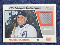 MIGUEL CABRERA 2015 CLUBHOUSE COLLECTION RELIC