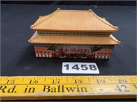 Chinese Porcelain Musical Trinket Box
