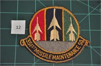 351st Missile Maintenance Sq USAF Military Patch