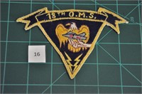 18th OMS Vietnam USAF Military Patch