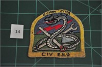 Kumen Jima CIV ENG Military Patch