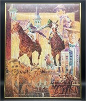 1995 KENTUCKY DERBY POSTER SIGNED BY PAT DAY