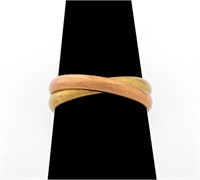 14K Rose & Yellow Gold Band Rings