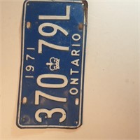 1971 Plate