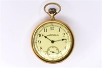 Antique 18k Gold American Waltham Pocket Watch