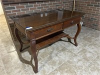 Antique Library Table 47"x 30"x 30"