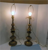 Lamps - Brass - H 36"