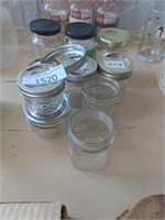 Smaller glass jars