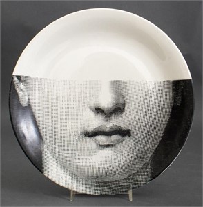 Piero Fornasetti "Tema E Variazinoi" Ceramic Plate