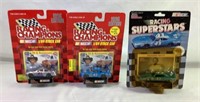 3 NASCAR 1/64 scale Richard petty diecast cars