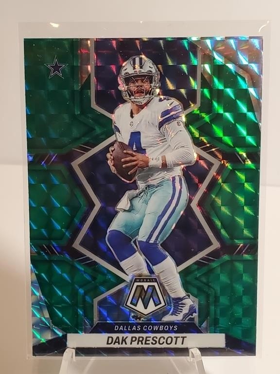 2022 Panini Mosaic Green Mosaic Dak Prescott