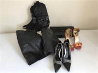 Ladies Leather Boots Sz 9 NIB & More