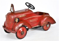 Original Skippy Fire Chief Pedal Car