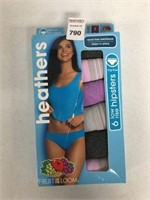 6 PCS FRUIT OF THE LOOM LOW RISE UNDERWEAR