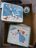 Dr. Seuss and Mary Poppins lunch boxes - insulator