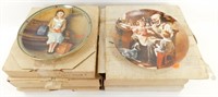 ** 6 Norman Rockwell Plates