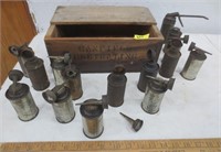 Canfield Penetrating oil box & cans, Cuban Oil