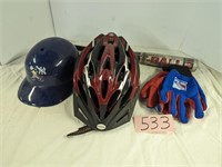 Yankees Helmet - Bike Helmet - T - Ball Bat