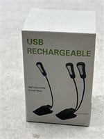 NEW USB Rechargeable Adjustable Clip Light
