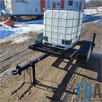 Trailer With Clean Potable Water Tank
