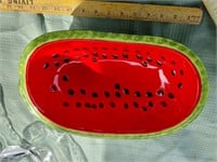 Ceramic Watermelon Dish