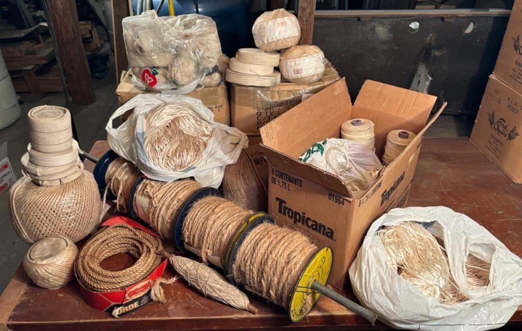 Many Spools of Sting and Jute