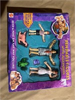 Vintage Mattel 1993 Flintstones Bendable Figures