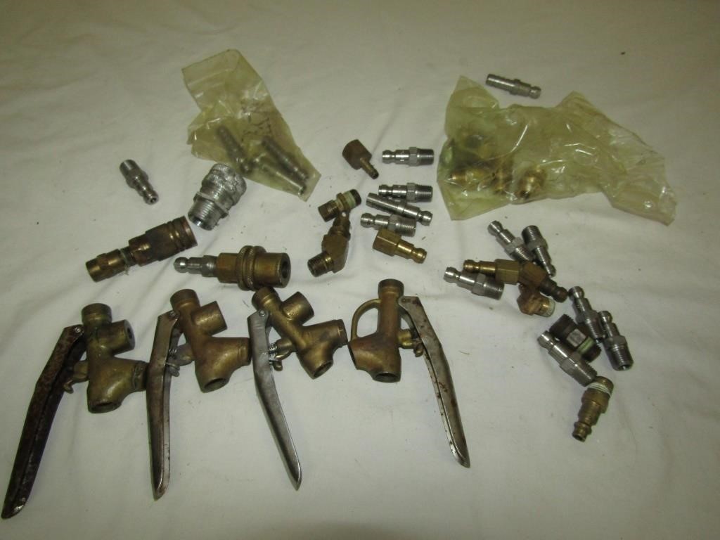 Lot Of Air Chuck Fittings