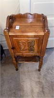 Copper lines Humidor. Wooden with magazine