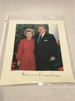 SIGNED PHOTOGRAPHED OF RONALD REAGAN