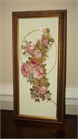 Framed 3D Picture of Roses