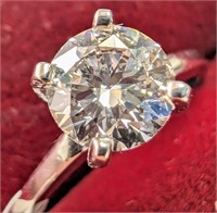 $4975 14K  2.1G Lab Diamond 0.95Ct Ring