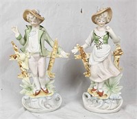 Occupied Japan Ceramic Figures