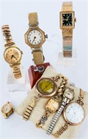 Jewelry Lot of 8 Vintage Wrist Watches