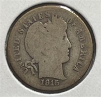 1915-S Barber Dime  Better Date