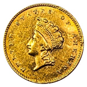 1856-S Rare Gold Dollar