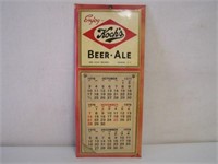 1976 KOCH'S BEER TIN/PAPER ADVERTISING CALENDAR -