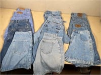vintage womans jean shorts