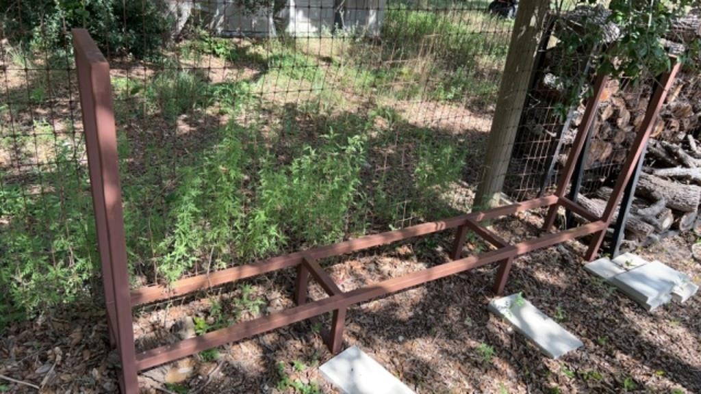 Heavy Metal Firewood Rack no firewood