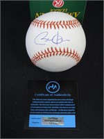 PRESIDENT BARACK OBAMA SIGNED BASEBALL COA