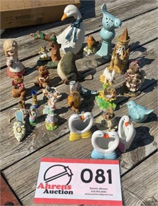 ASSORTED SMALL FIGURINES